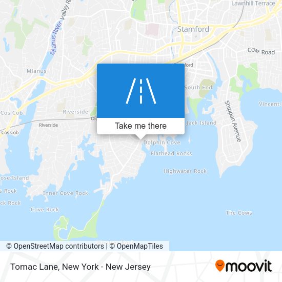 Tomac Lane map