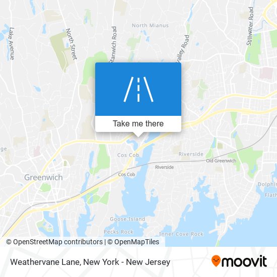 Weathervane Lane map