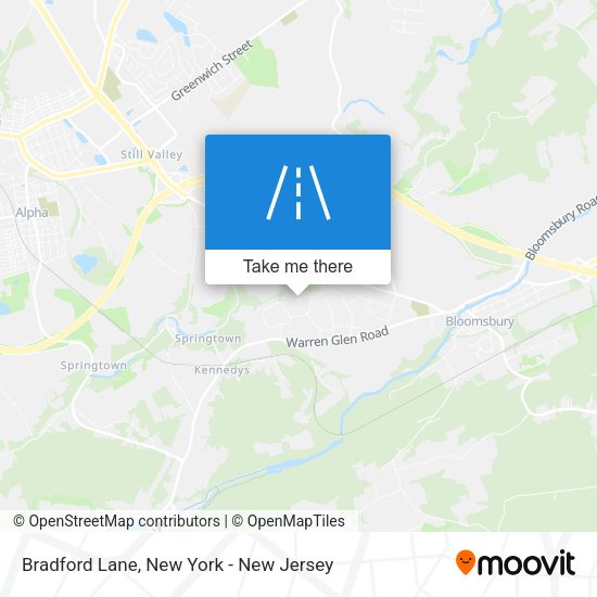 Mapa de Bradford Lane
