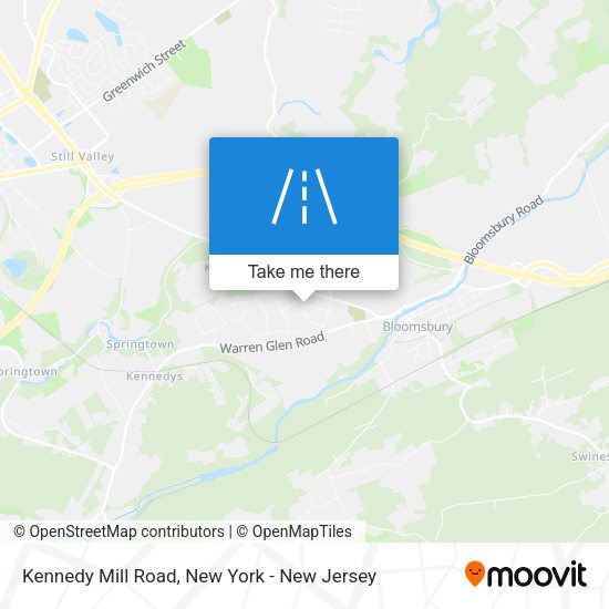 Mapa de Kennedy Mill Road