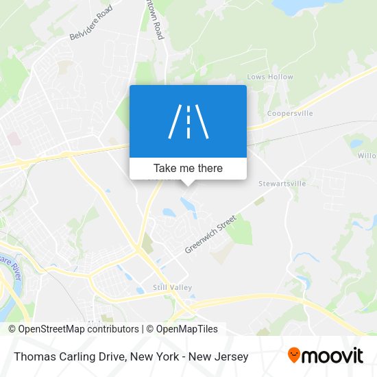 Mapa de Thomas Carling Drive