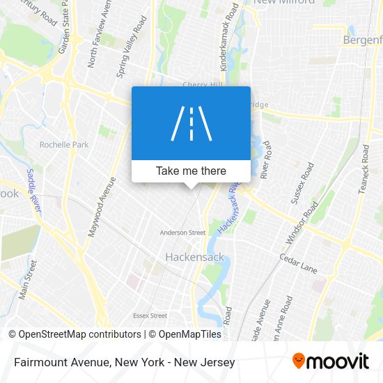 Mapa de Fairmount Avenue