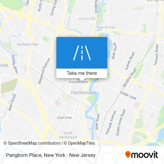 Mapa de Pangborn Place