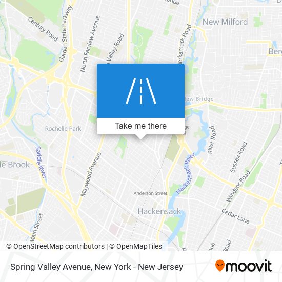 Mapa de Spring Valley Avenue