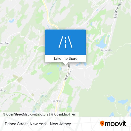Mapa de Prince Street