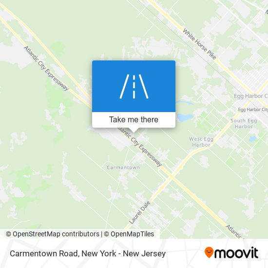 Mapa de Carmentown Road