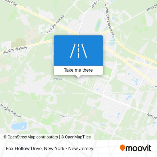 Mapa de Fox Hollow Drive
