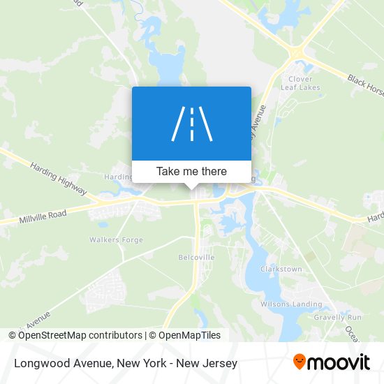 Mapa de Longwood Avenue