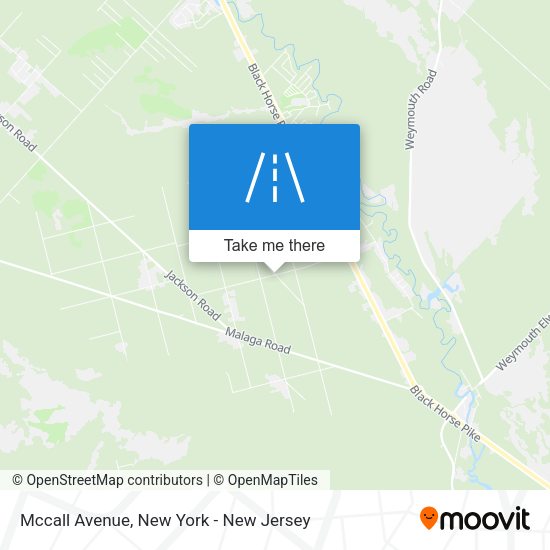 Mapa de Mccall Avenue