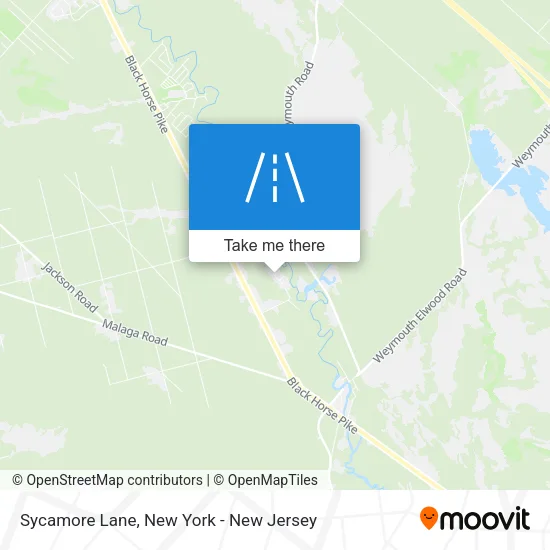 Sycamore Lane map