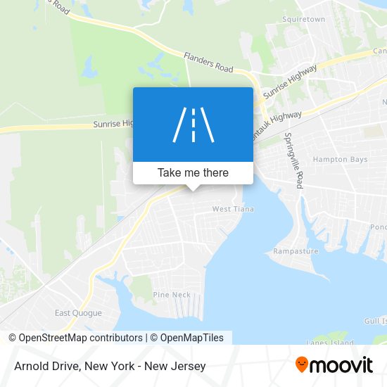 Mapa de Arnold Drive