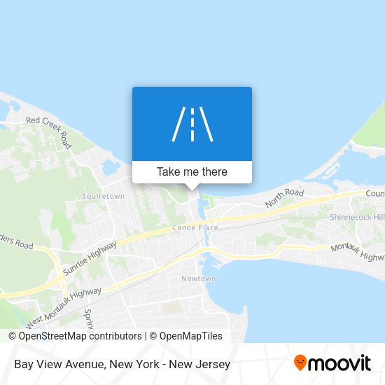 Mapa de Bay View Avenue