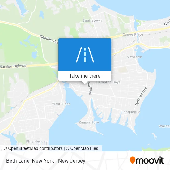 Beth Lane map