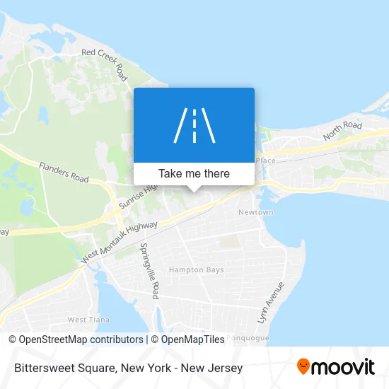 Bittersweet Square map