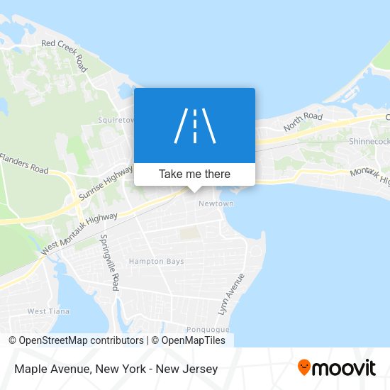 Mapa de Maple Avenue