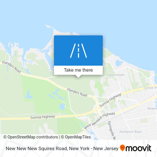 Mapa de New New New Squires Road