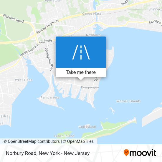 Mapa de Norbury Road