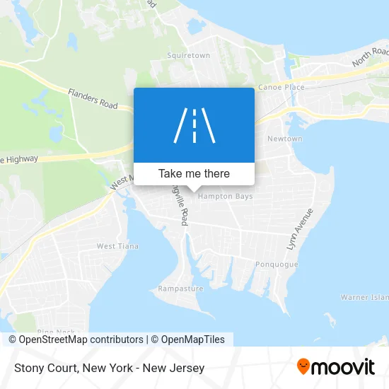Mapa de Stony Court