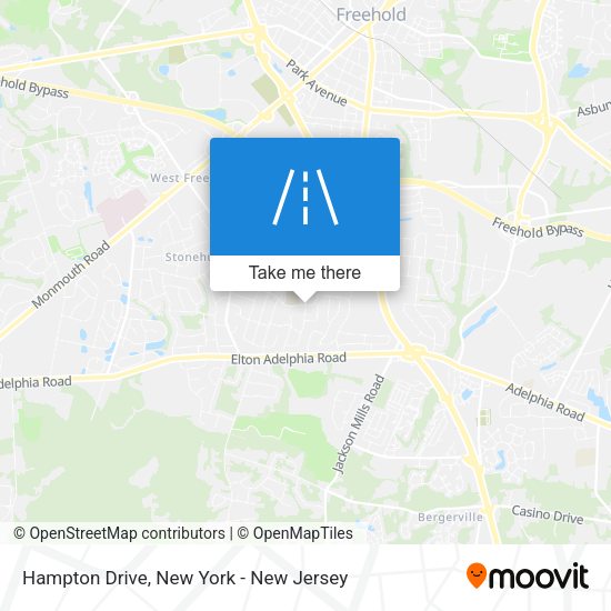 Mapa de Hampton Drive