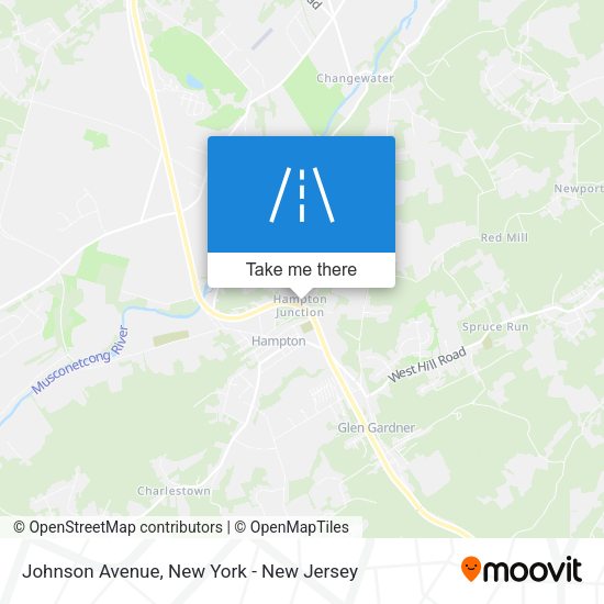 Mapa de Johnson Avenue
