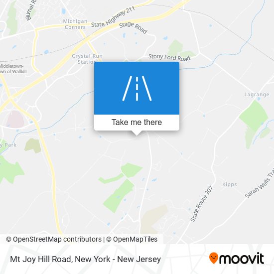 Mapa de Mt Joy Hill Road