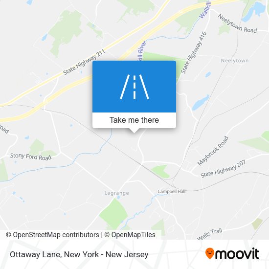 Mapa de Ottaway Lane