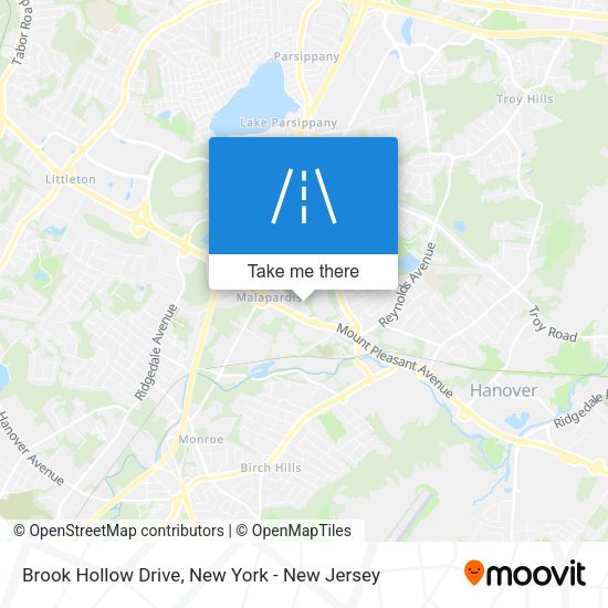 Mapa de Brook Hollow Drive