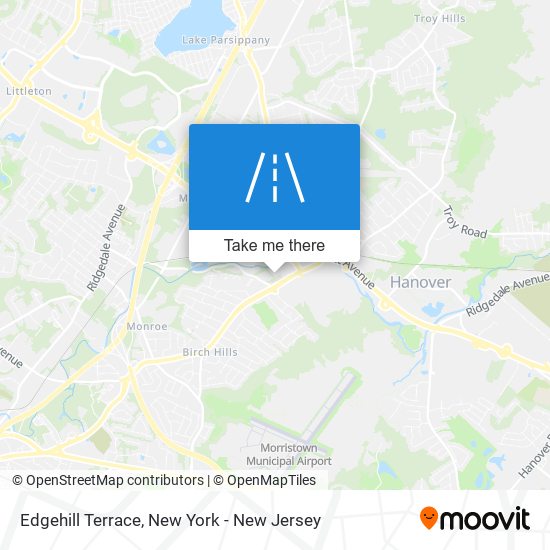 Mapa de Edgehill Terrace