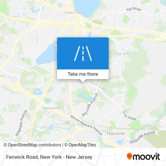 Mapa de Fenwick Road