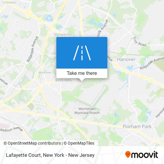 Lafayette Court map