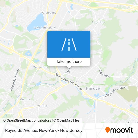 Reynolds Avenue map