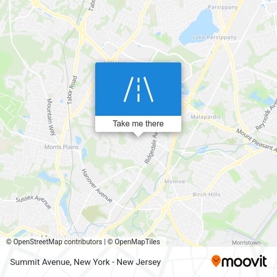 Mapa de Summit Avenue