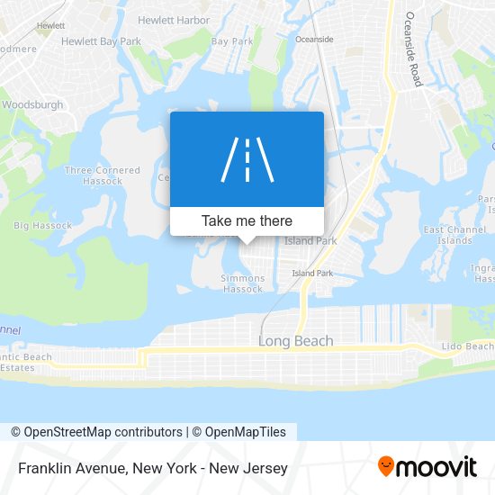 Mapa de Franklin Avenue