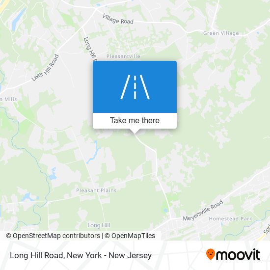 Long Hill Road map
