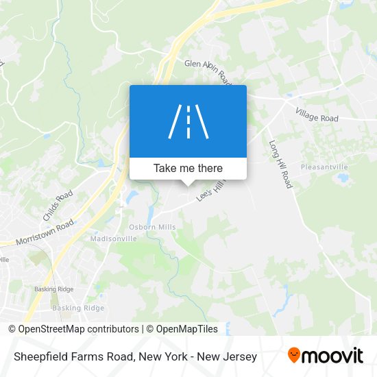 Mapa de Sheepfield Farms Road