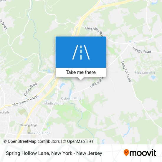 Mapa de Spring Hollow Lane