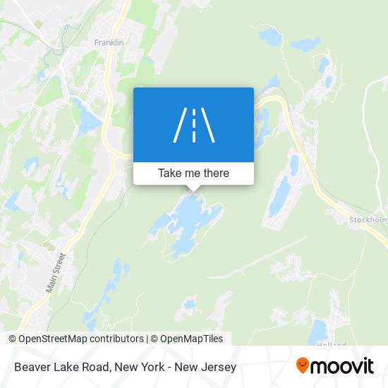 Mapa de Beaver Lake Road