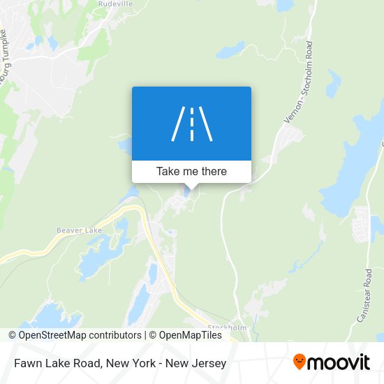 Mapa de Fawn Lake Road