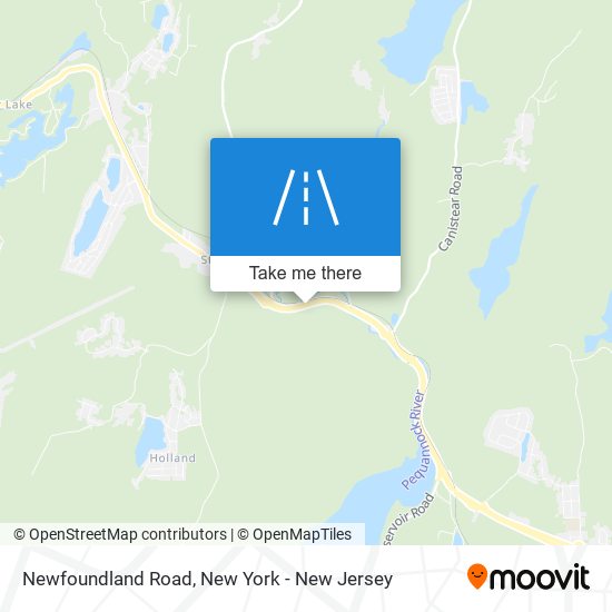 Newfoundland Road map