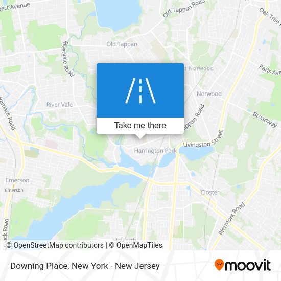 Mapa de Downing Place