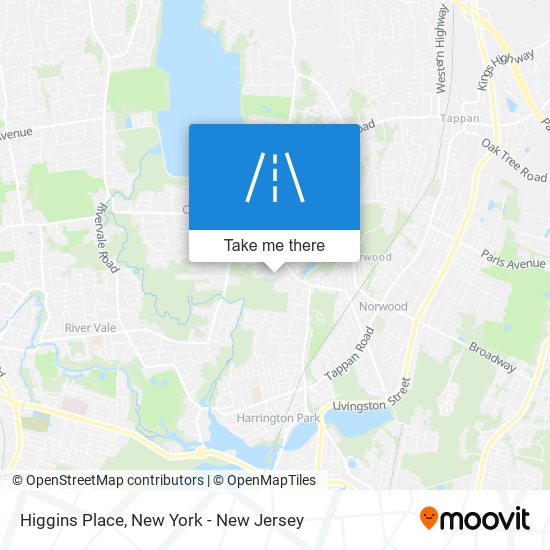 Mapa de Higgins Place