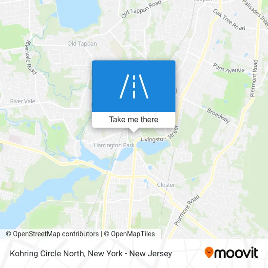 Kohring Circle North map