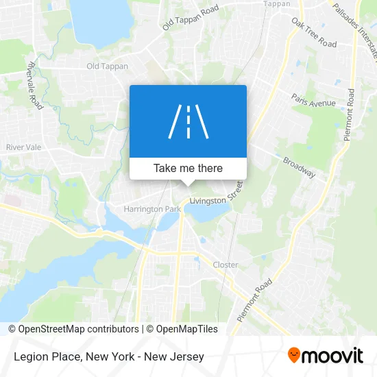 Legion Place map