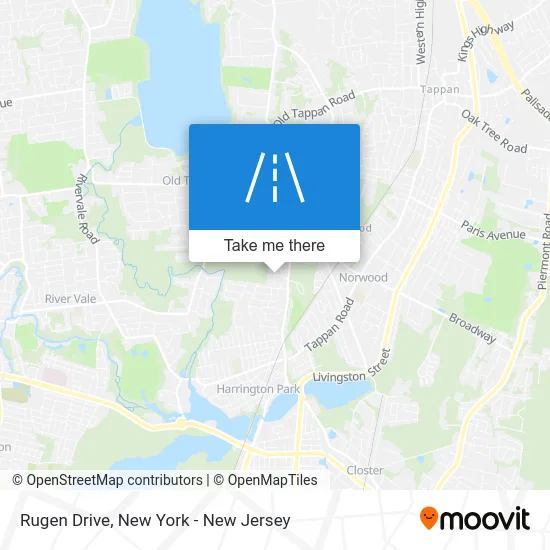 Rugen Drive map