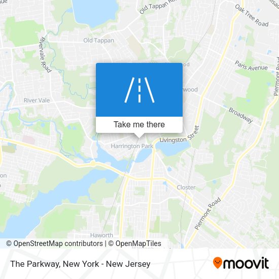 The Parkway map