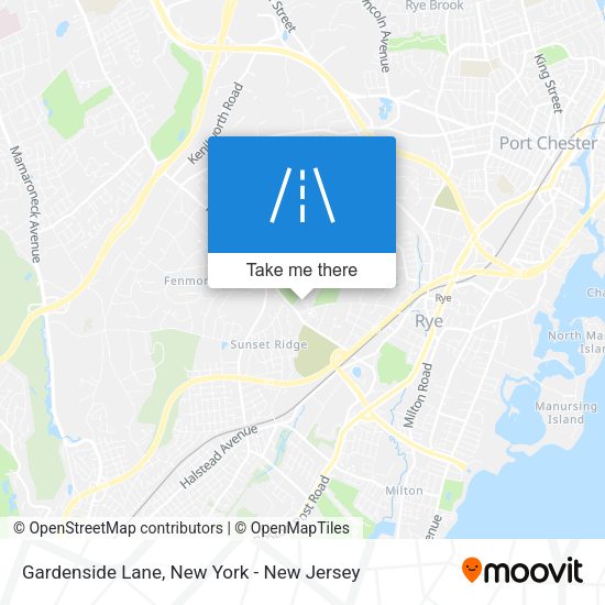 Mapa de Gardenside Lane