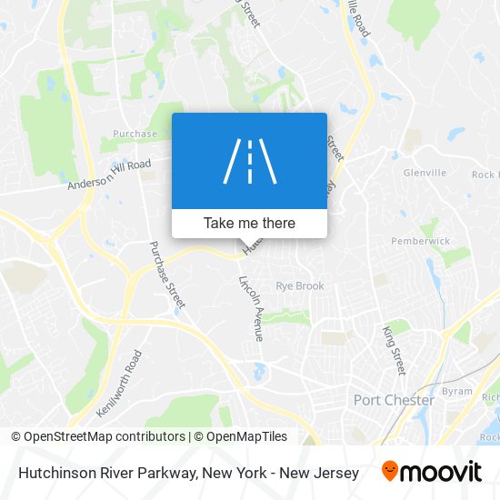 Hutchinson River Parkway map