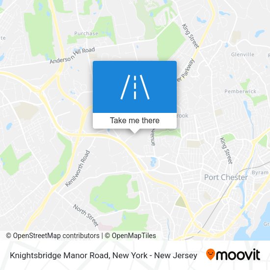 Mapa de Knightsbridge Manor Road