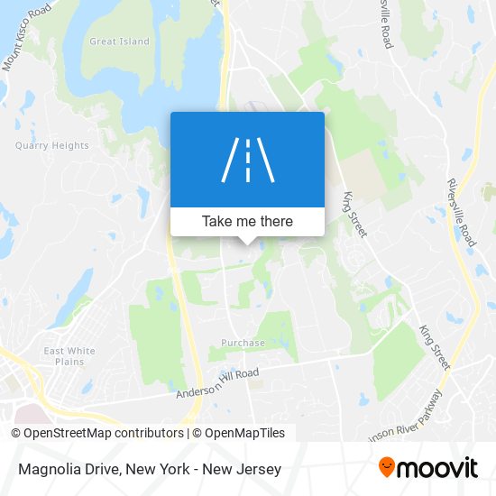Magnolia Drive map