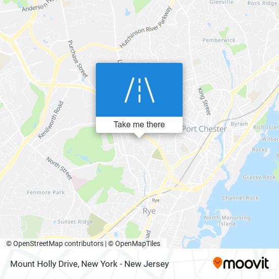 Mount Holly Drive map